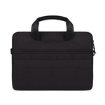 Borsa per laptop resistente all'usura impermeabile in tessuto Oxford DJ08 per laptop da 15,4 pollici, con maniglia nascosta, tirante per bagagli e tracolla regolabile, 15.4 inch