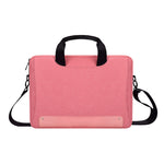 Borsa per laptop resistente all'usura impermeabile in tessuto Oxford DJ08 per laptop da 15,6 pollici, con maniglia nascosta, tirante per bagagli e tracolla regolabile, For 15.6 inch, 15.6 inch