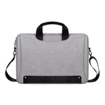 Borsa per laptop resistente all'usura impermeabile in tessuto Oxford DJ08 per laptop da 15,6 pollici, con maniglia nascosta, tirante per bagagli e tracolla regolabile, For 15.6 inch, 15.6 inch