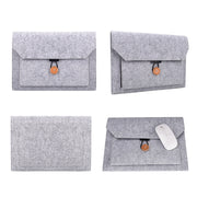 Borsa interna multiuso per laptop con bottoni in feltro ND06 per laptop da 12,5 pollici, 12.5 inch