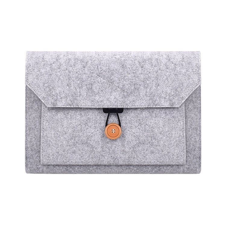 Borsa interna multiuso per laptop con bottoni in feltro ND06 per laptop da 12,5 pollici, 12.5 inch