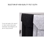Borsa interna multiuso per laptop con bottoni in feltro ND06 per laptop da 12,5 pollici, 12.5 inch
