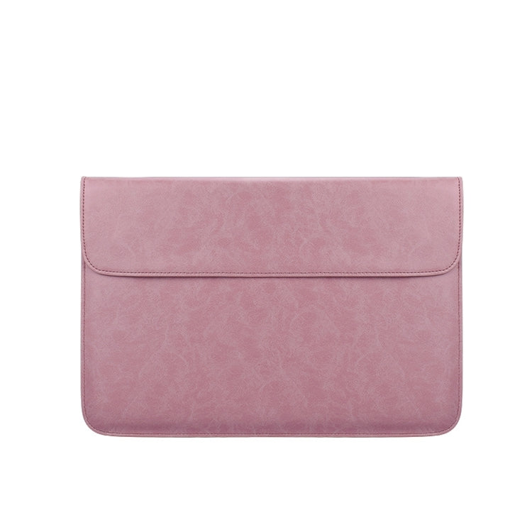 PU01S Borsa interna per laptop con fibbia magnetica invisibile orizzontale in pelle PU per laptop da 13,3 pollici, 13.3 inch