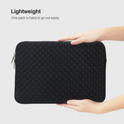 Borsa interna per laptop con texture diamante, dimensioni: 12-13 pollici, 12-13 inch