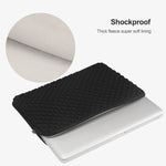 Borsa interna per laptop con texture diamante, dimensioni: 12-13 pollici, 12-13 inch