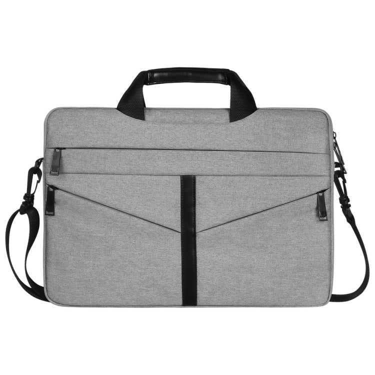 Borsa per laptop con cerniera portatile da 14,1 pollici traspirante e resistente all'usura, con tracolla, 14.1 inch