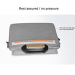 Borsa per laptop con cerniera portatile da 14,1 pollici traspirante e resistente all'usura, con tracolla, 14.1 inch