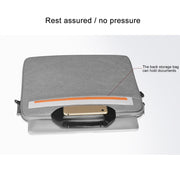 Borsa per laptop con cerniera portatile da 14,1 pollici traspirante e resistente all'usura, con tracolla, 14.1 inch
