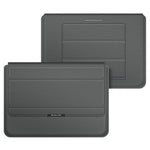 Supporto universale per laptop 4 in 1 Borsa per laptop da polso con protezione impermeabile in PU, dimensioni: 17 pollici, 17inch