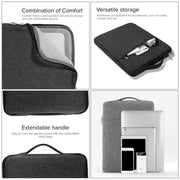 Borse in denim per laptop morbide e alla moda universali da 11,6 pollici Custodia portatile per laptop con cerniera per MacBook Air, Lenovo e altri laptop, dimensioni: 32,2x21,8x2 cm, 11.6 inch Purple, 11.6 inch Magenta, 11.6 inch Blue, 11.6 inch Grey ...