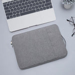 Borse in denim per laptop morbide e alla moda universali da 15,4 pollici Custodia portatile per laptop con cerniera per MacBook Air / Pro, Lenovo e altri laptop, dimensioni: 39,2x28,5x2 cm, 15.4 inch Purple, 15.4 inch Magenta, 15.4 inch Blue           ...