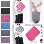 Borse in denim per laptop morbide e alla moda universali da 15,4 pollici Custodia portatile per laptop con cerniera per MacBook Air / Pro, Lenovo e altri laptop, dimensioni: 39,2x28,5x2 cm, 15.4 inch Purple, 15.4 inch Magenta, 15.4 inch Blue           ...