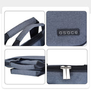 OSOCE S63 Borsa per laptop con cerniera portatile traspirante e resistente all'usura per MacBook da 15 pollici e inferiori, Samsung, Lenovo, Sony, DELL Alienware, CHUWI, ASUS, HP