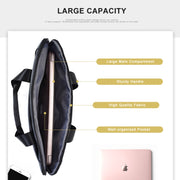 OSOCE S63 Borsa per laptop con cerniera portatile traspirante e resistente all'usura per MacBook da 15 pollici e inferiori, Samsung, Lenovo, Sony, DELL Alienware, CHUWI, ASUS, HP