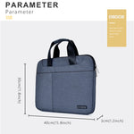 OSOCE S63 Borsa per laptop con cerniera portatile traspirante e resistente all'usura per MacBook da 15 pollici e inferiori, Samsung, Lenovo, Sony, DELL Alienware, CHUWI, ASUS, HP