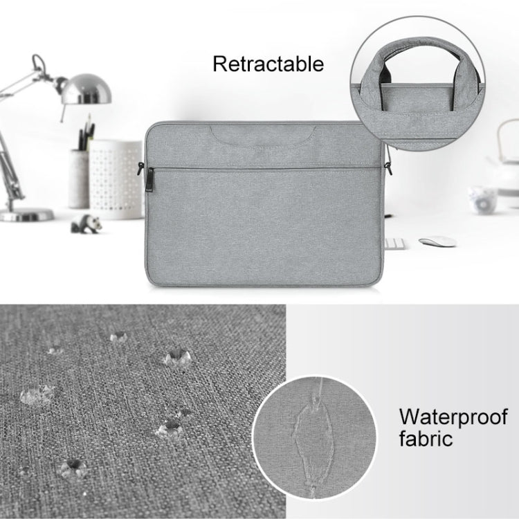 Borsa monospalla con tracolla portatile nascosta in tessuto Oxford impermeabile ST01S per laptop da 15,6 pollici, ST01S 15.6 inch Light Grey, ST01S 15.6 inch Dark Gray, ST01S 15.6 inch Navy Blue, ST01S 15.6 inch Black, ST01S 15.6 inch Pink