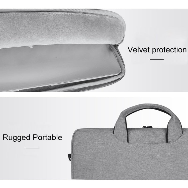 Borsa monospalla con tracolla portatile nascosta in tessuto Oxford impermeabile ST01S per laptop da 15,6 pollici, ST01S 15.6 inch Light Grey, ST01S 15.6 inch Dark Gray, ST01S 15.6 inch Navy Blue, ST01S 15.6 inch Black, ST01S 15.6 inch Pink