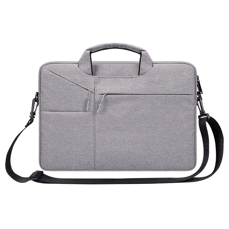 ST02S Borsa monospalla con tracolla portatile nascosta impermeabile resistente allo strappo per laptop da 13,3 pollici, con cintura per valigia, ST02S 13.3 inch Pink, ST02S 13.3 inch Light Grey, ST02S 13.3 inch Navy Blue, ST02S 13.3 inch Black         ...