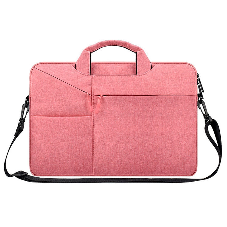 ST02S Borsa monospalla con tracolla portatile nascosta resistente allo strappo impermeabile per laptop da 14,1 pollici, con cintura per valigia, ST02S 14.1 inch Pink, ST02S 14.1 inch Light Grey, ST02S 14.1 inch Navy Blue, ST02S 14.1 inch Black         ...