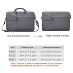 ST02S Borsa monospalla con tracolla portatile nascosta resistente allo strappo impermeabile per laptop da 15,6 pollici, con cintura per valigia, ST02S 15.6 inch Pink, ST02S 15.6 inch Light Grey, ST02S 15.6 inch Navy Blue, ST02S 15.6 inch Black         ...