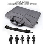 ST02S Borsa monospalla con tracolla portatile nascosta resistente allo strappo impermeabile per laptop da 15,6 pollici, con cintura per valigia, ST02S 15.6 inch Pink, ST02S 15.6 inch Light Grey, ST02S 15.6 inch Navy Blue, ST02S 15.6 inch Black         ...