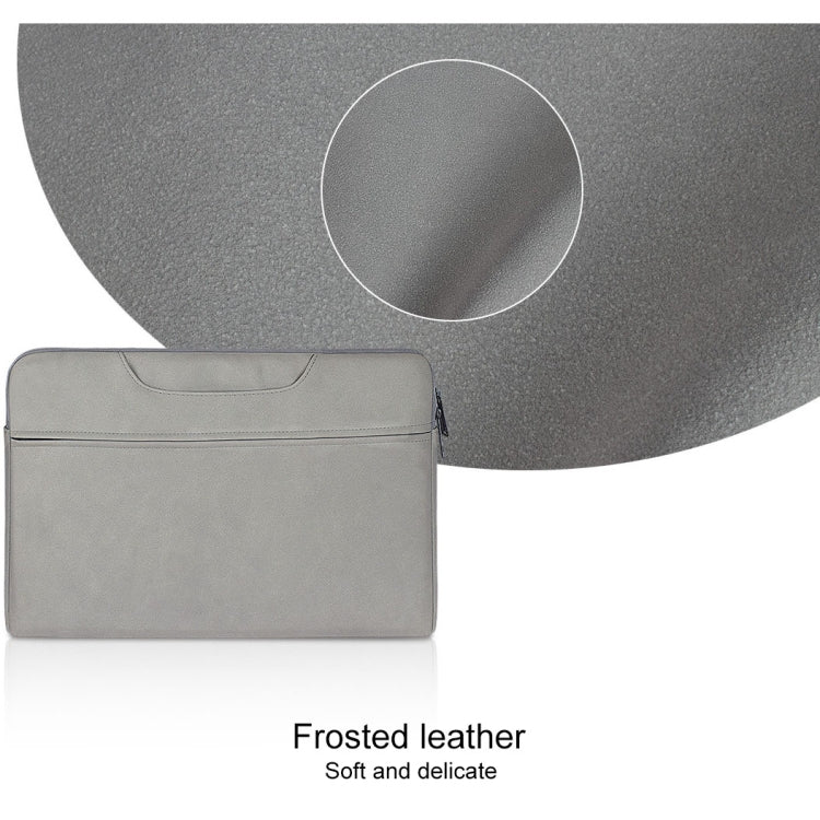 ST06 Borsa monospalla con tracolla portatile nascosta con cerniera in pelle PU impermeabile per laptop da 13,3 pollici, con cintura per valigia, ST06 13.3 inch Light Grey, ST06 13.3 inch Dark Gray, ST06 13.3 inch Pink