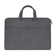 ST06 Borsa monospalla con tracolla portatile nascosta con cerniera in pelle PU impermeabile per laptop da 13,3 pollici, con cintura per valigia, ST06 13.3 inch Light Grey, ST06 13.3 inch Dark Gray, ST06 13.3 inch Pink