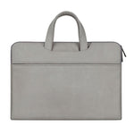 ST06 Borsa monospalla con tracolla portatile nascosta con cerniera in pelle PU impermeabile per laptop da 13,3 pollici, con cintura per valigia, ST06 13.3 inch Light Grey, ST06 13.3 inch Dark Gray, ST06 13.3 inch Pink