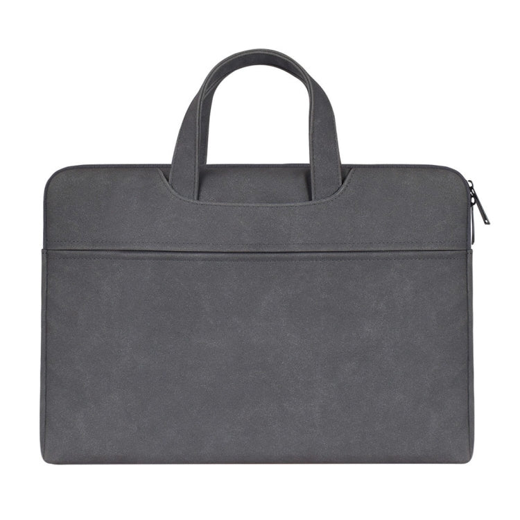 ST06 Borsa monospalla con tracolla portatile nascosta con cerniera in pelle PU impermeabile per laptop da 14,1 pollici, con cintura per valigia, ST06 14.1 inch Light Grey, ST06 14.1 inch Dark Gray, ST06 14.1 inch Pink