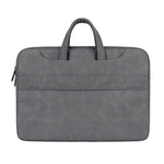 ST06S Borsa monospalla con tracolla portatile nascosta con cerniera in pelle PU impermeabile per laptop da 13,3 pollici, con bastone magico e cintura per valigia, ST06S 13.3 inch Dark Gray, ST06S 13.3 inch Pink, ST06S 13.3 inch Light Grey
