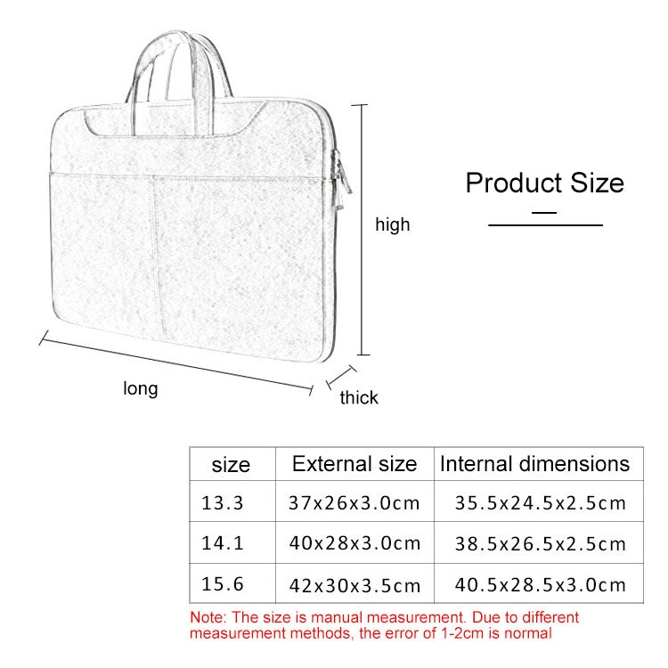 ST06S Borsa monospalla con tracolla portatile nascosta con cerniera in pelle PU impermeabile per laptop da 14,1 pollici, con bastone magico e cintura per valigia, ST06S 14.1 inch Light Grey, ST06S 14.1 inch Dark Gray, ST06S 14.1 inch Pink
