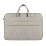 ST06S Borsa monospalla con tracolla portatile nascosta con cerniera in pelle PU impermeabile per laptop da 15,6 pollici, con bastone magico e cintura per valigia, ST06S 15.6 inch Light Grey, ST06S 15.6 inch Dark Gray, ST06S 15.6 inch Pink