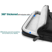 Borsa per laptop impermeabile in nylon per laptop da 15-15,6 pollici con cinghia per trolley, 15-15.6 inch
