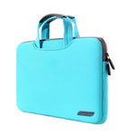 Borsa portatile con custodia portatile permeabile all'aria da 12 pollici per MacBook, Lenovo e altri laptop, dimensioni: 32x21x2 cm, 12 inch Magenta, 12 inch Blue, 12 inch Grey, 12 inch Green, 12 inch Pink, 12 inch Black