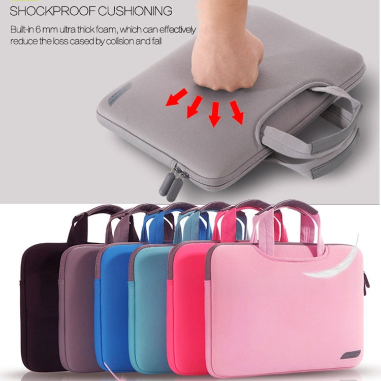 Borsa portatile con custodia portatile permeabile all'aria da 12 pollici per MacBook, Lenovo e altri laptop, dimensioni: 32x21x2 cm, 12 inch Magenta, 12 inch Blue, 12 inch Grey, 12 inch Green, 12 inch Pink, 12 inch Black