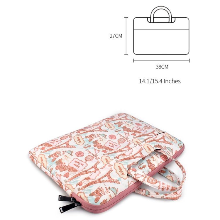 Borsa per laptop impermeabile in tela per laptop da 14,1 pollici, 14.1 inch