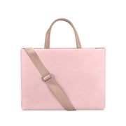 Borsa a tracolla per laptop impermeabile in PU per laptop da 13,3 pollici, 13.3 inch (Pink), 13.3 inch (White)