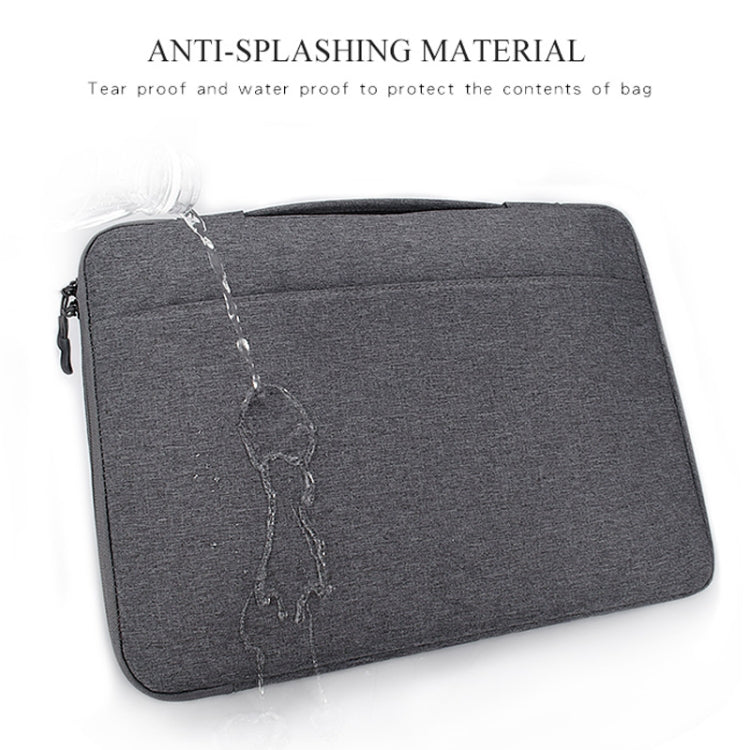 Borsa per laptop impermeabile in tessuto Oxford per laptop da 15,6 pollici, con tracolla per trolley, 15.6 inch