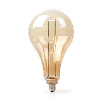 LED Filament Bulb E27 | PS165 | 3.5W | 120 lm | 1800K | Dimmable | With Gold Amber Finish | Retro Style | 1pcs