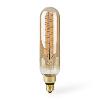 LED Filament Bulb E27 | T65 | 8.5W | 600 lm | 2000K | Dimmable | With Gold Finish | Retro Style | 1pcs