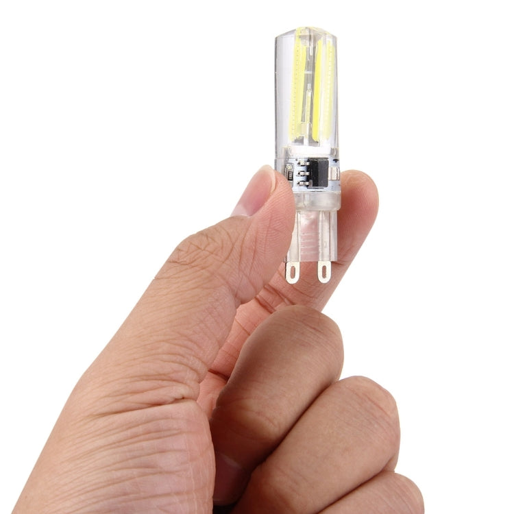 Lampadina G9 a filamento a 8 LED dimmerabile in silicone da 4 W per corridoi, CA 220-240 V