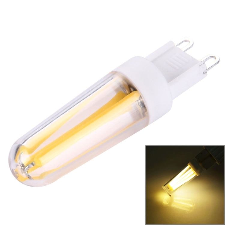 G9 Materiale PC Dimmerabile 4 LED per sale, CA 220-240 V, White Light, Warm White