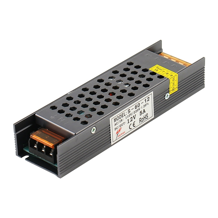 Alimentatore switching regolato a LED SL-60-24 DCDC24V 2.5A Dimensioni: 170 x 49 x 29 mm, SL-60-24, SL-60-12