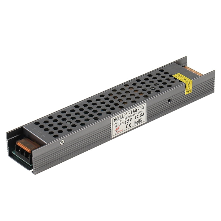 SL-150-24 Alimentatore switching regolato a LED DC24V 6,5 A Dimensioni: 255 x 49 x 29 mm, SL-150-24, SL-150-12