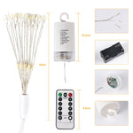 Luce decorativa a LED con scatola per batterie da 150 LED con telecomando, 30CM Colorful Light, 30CM White Light, 30CM Warm White