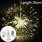 Luce decorativa a LED con scatola per batterie da 150 LED con telecomando, 30CM Colorful Light, 30CM White Light, 30CM Warm White