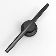 42cm Diameter 3D Holographic Display, WiFi App Control, 640 x 640 Pixel Resolution, 320 LED Billboard, Support Micro SD Card, 42cm Wifi