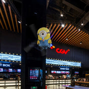 Dsee-50s Smart 3D Holographic Advertising Billboard, WiFi App Control, Display Resolution: 512 x 512 Pixels, Diameter: 50cm, Dsee-50s