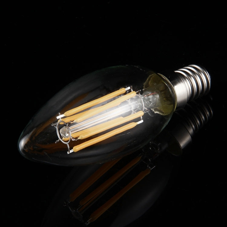 Lampada retrò a risparmio energetico per corridoi, 6 LED 450 LM, CA 220 V, Apiciform E14 6W 220V White Light, Apiciform E14 6W 220V Warm White