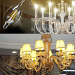 Lampada retrò a risparmio energetico per corridoi, 6 LED 450 LM, CA 220 V, Apiciform E14 6W 220V White Light, Apiciform E14 6W 220V Warm White